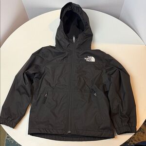 The North Face Kids Warm Storm Rain Jacket Size Small 7-8 Big Kids Black
